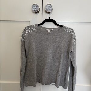 Autumn Cashmere Light Gray Sweater